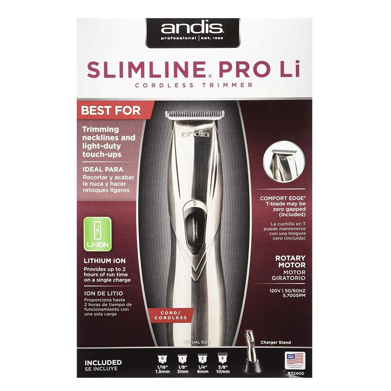 ANDIS MAQUINA SLIMLINE PRO LI INALAMBRICA – American Barber Supply